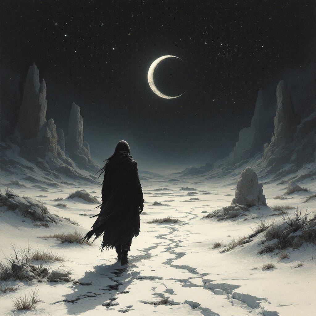 Ethereal Landscapes of Algid Troy in Wordless Shadow-Play