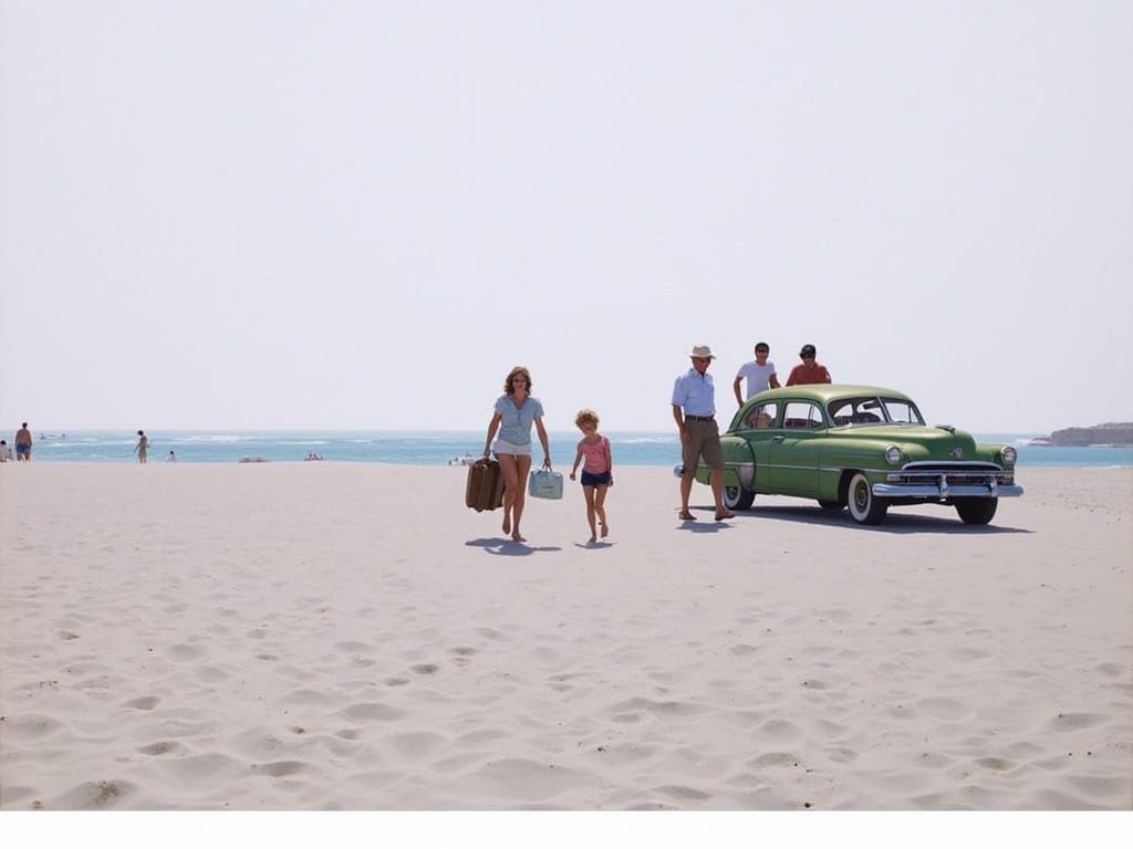 Family Bids Farewell to Ocean City in Americana Style