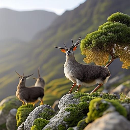 Hyperrealistic Decorated Eggs in Cinematic Style