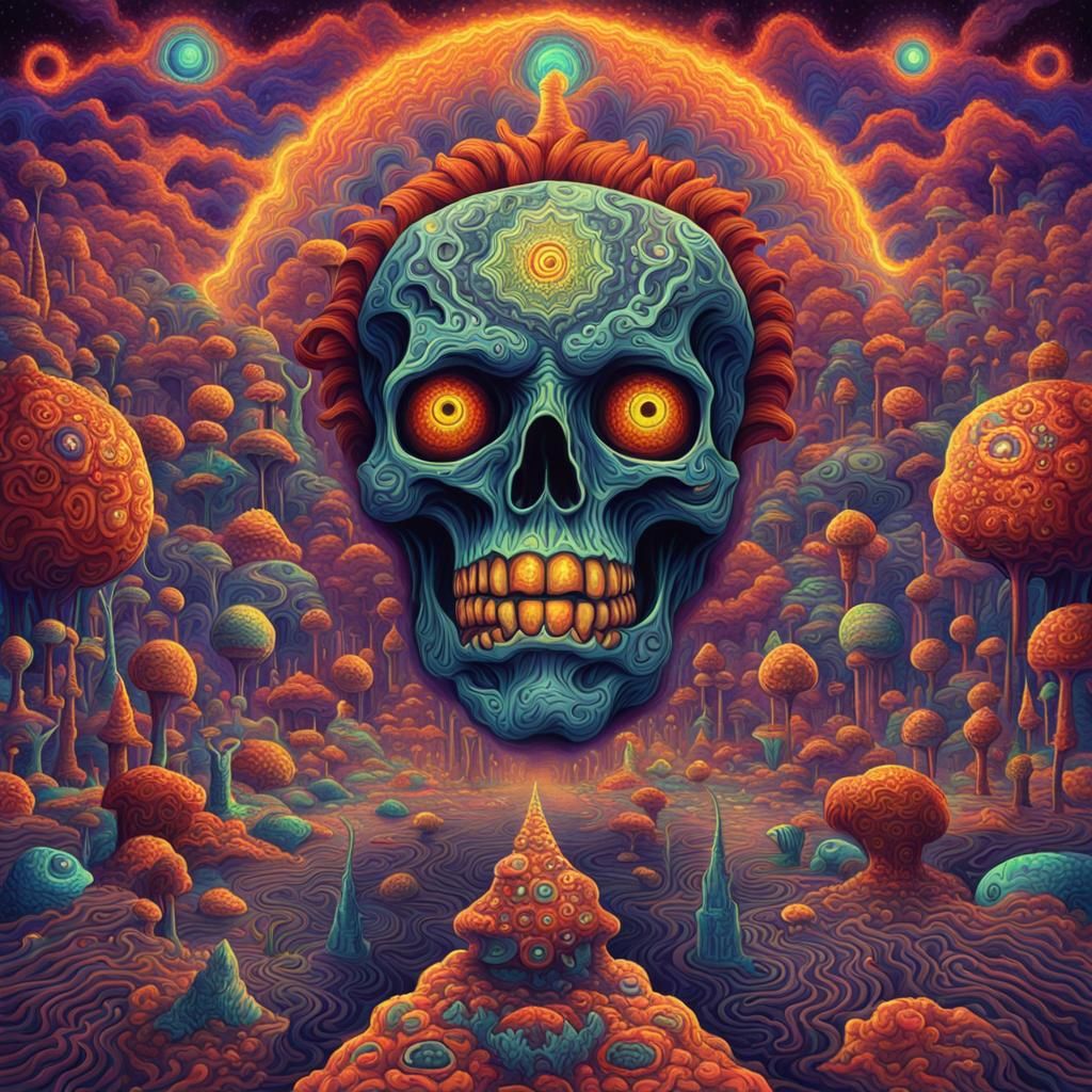 Terrifying DMT Trip Entity