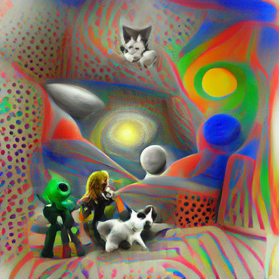 Cute Kitten Portrait