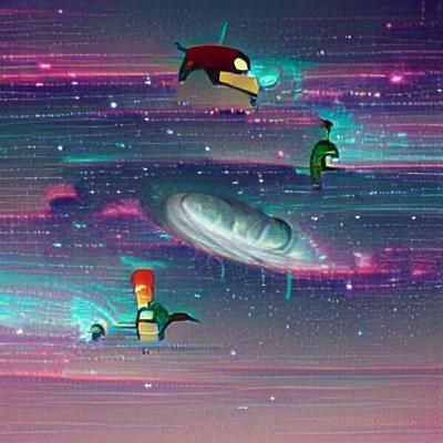 Futuristic Cityscape at Dusk