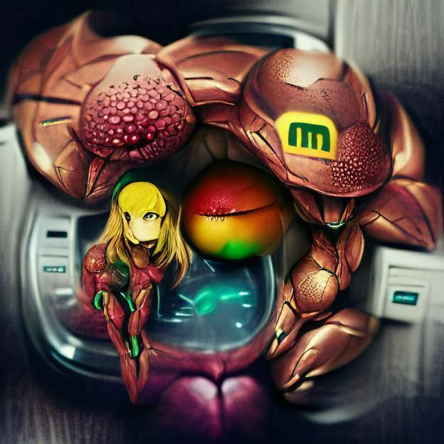 Samus Aran in Metroid Power Suit