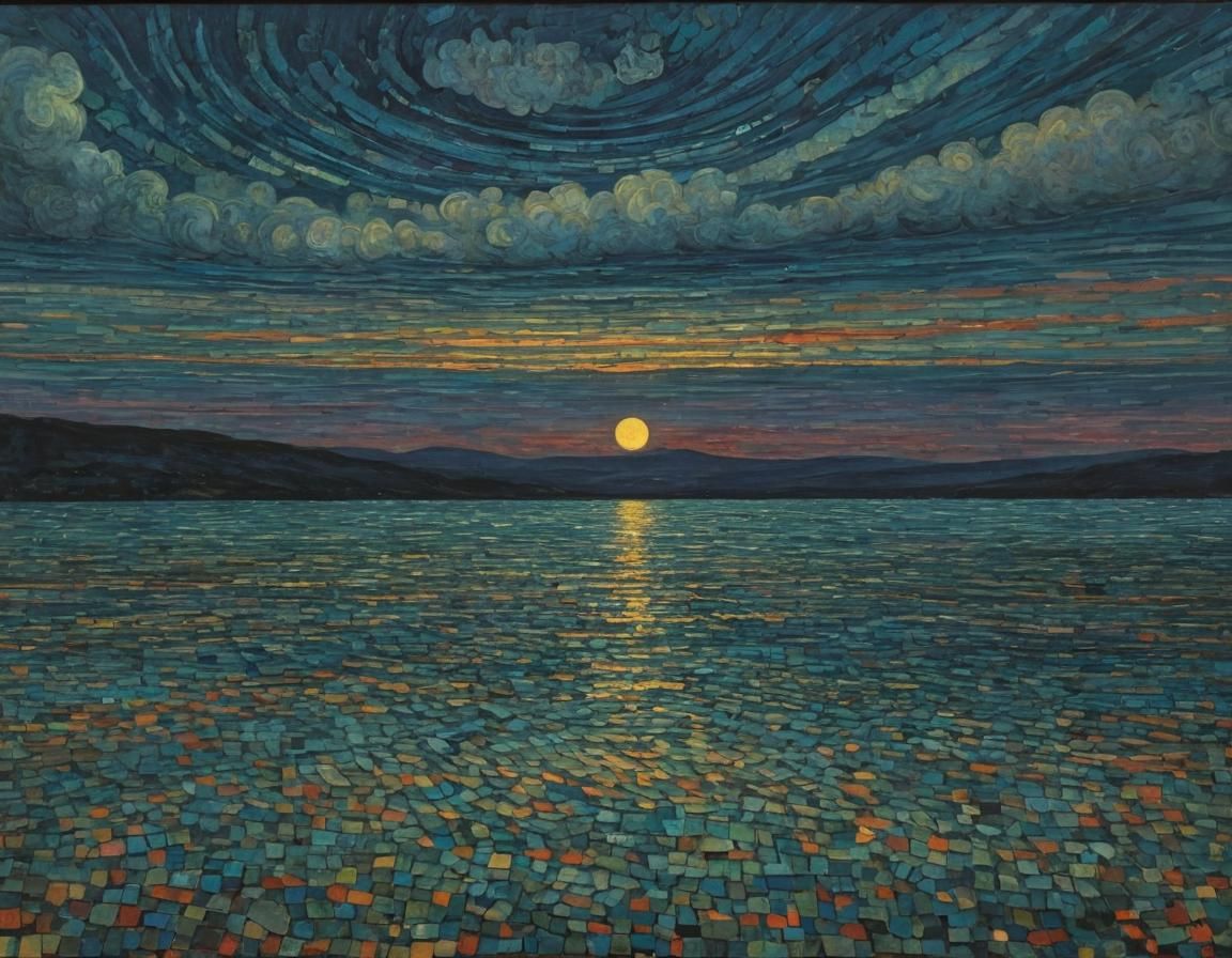 Surreal Landscape: Calm Before the Storm