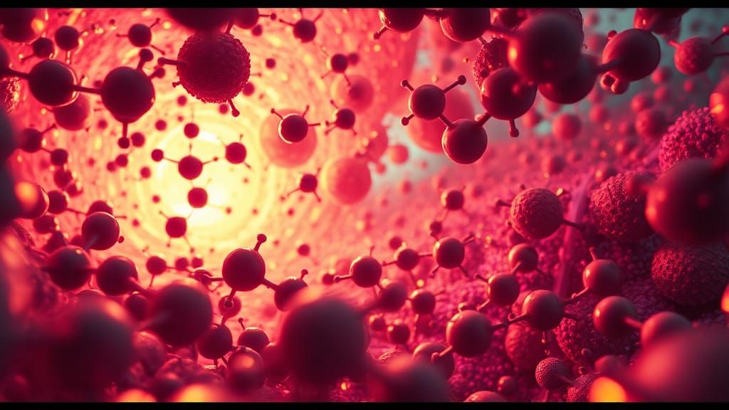 Hypnotic Microscopic World in a Kaleidoscopic Dreamscape