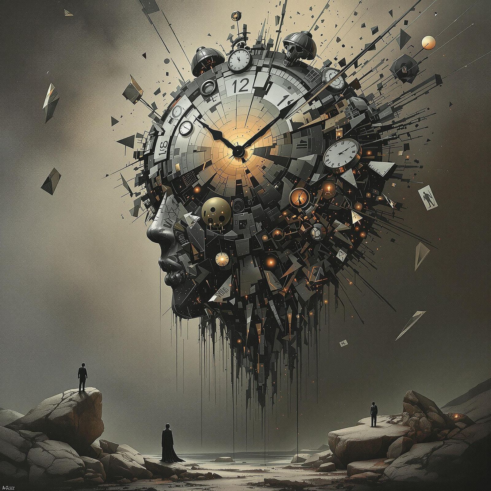 the inner workings of a fractured mind