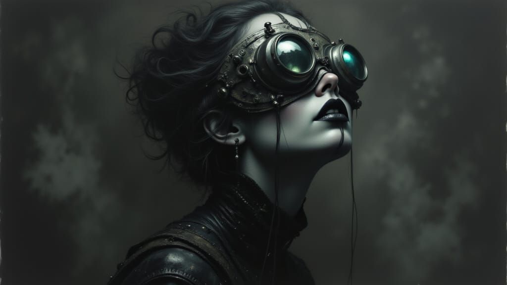Mystical Goggles Reveal a Dark, Industrial Realm