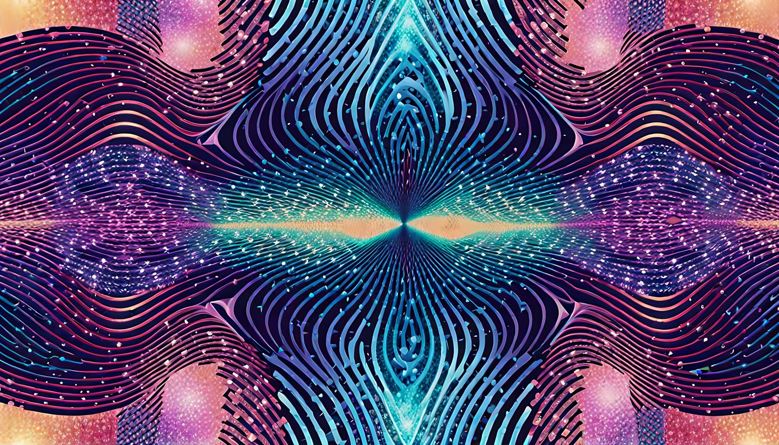 LSD Geometric Pattern in Phrygian Art Style