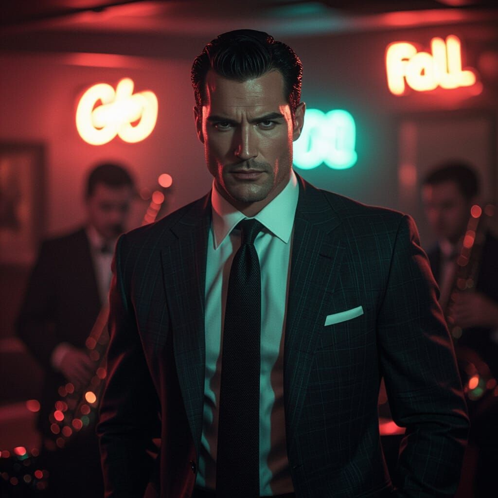 Jazz Club Noir: A Cinematic Portrait