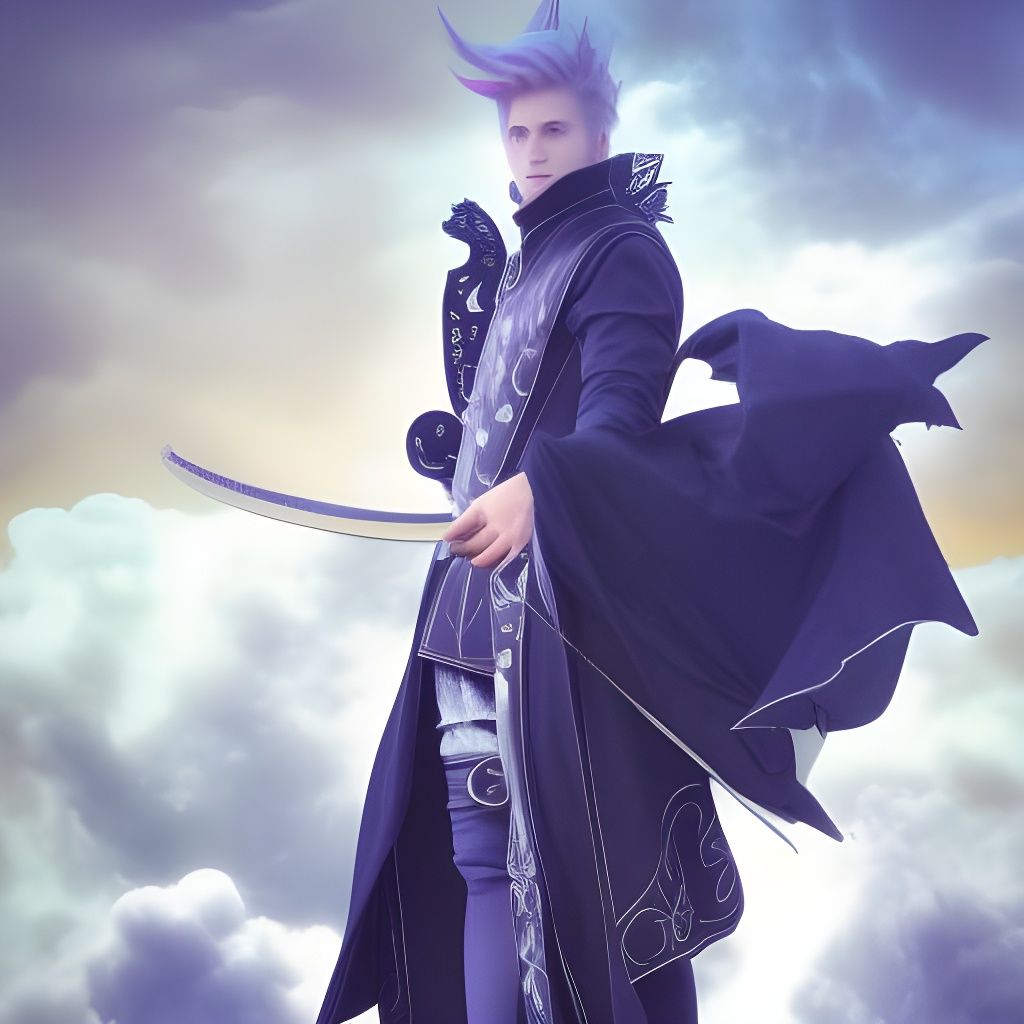 High Fashion Mage Butler in Digital Matte Painting