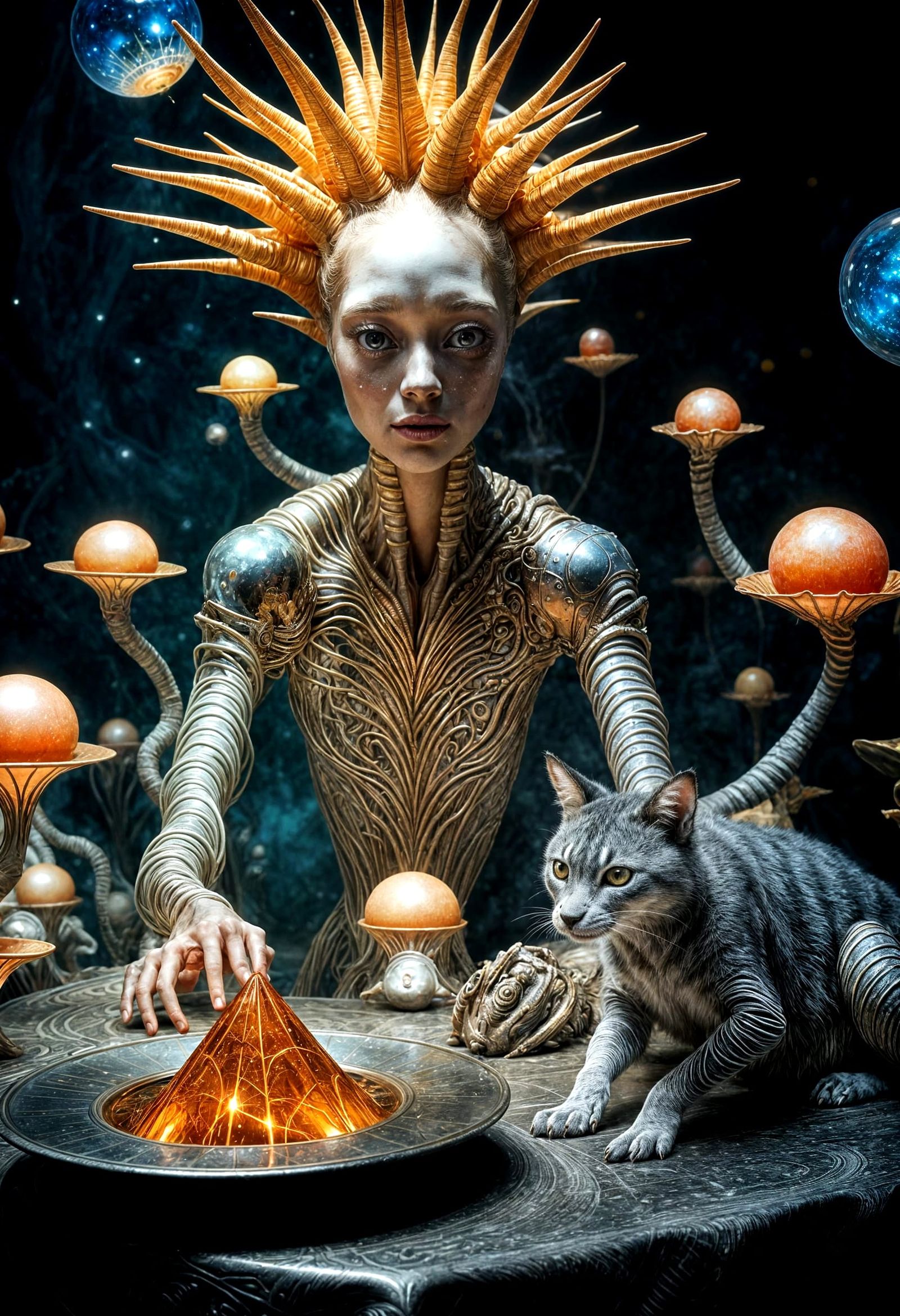 Magical Alien Life Forms in Surreal Photorealism