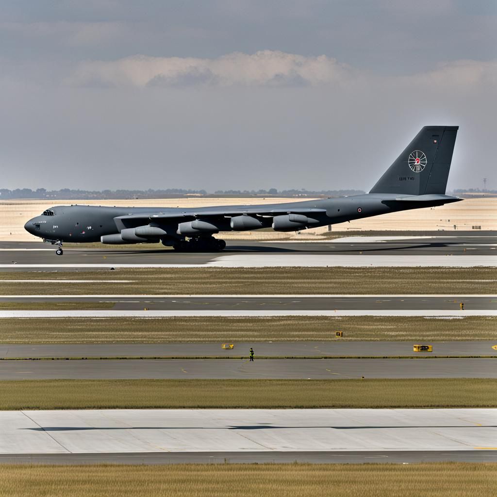 B-52 Stratofortress in Flight