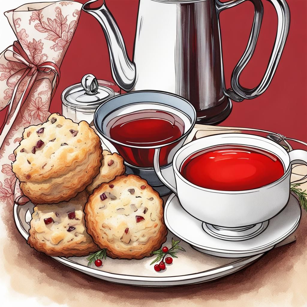 Vin Chaud and Scone in Manga Style