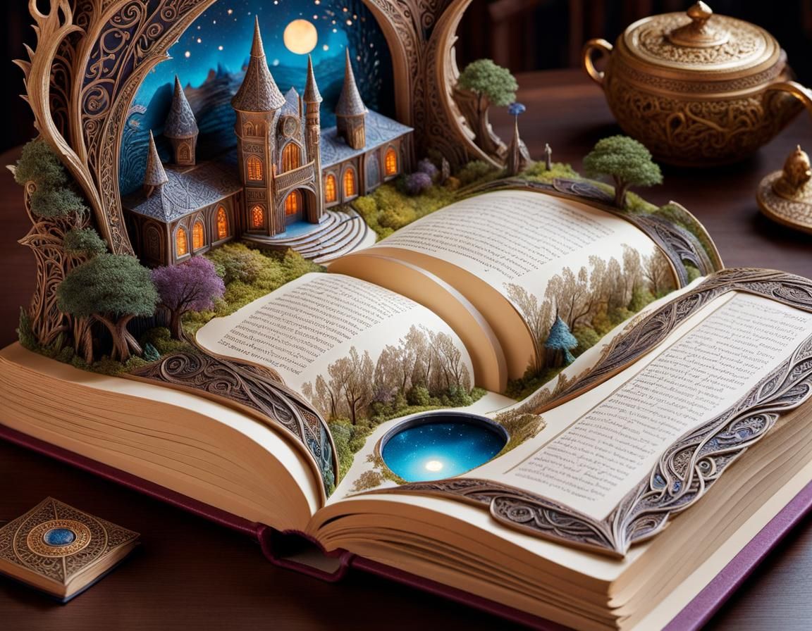 Fantasy fable book