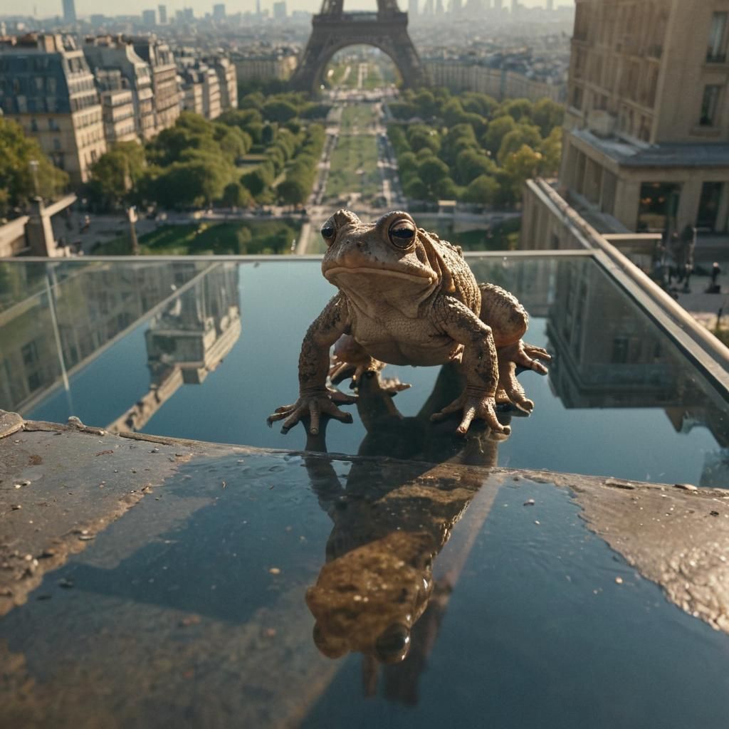 Toad's Leap: Eiffel Tower to Cityscape