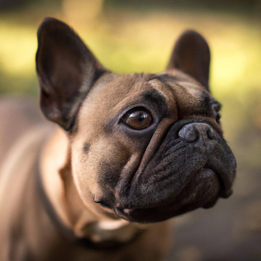 French Bulldog Portrait in Professional Photography Style