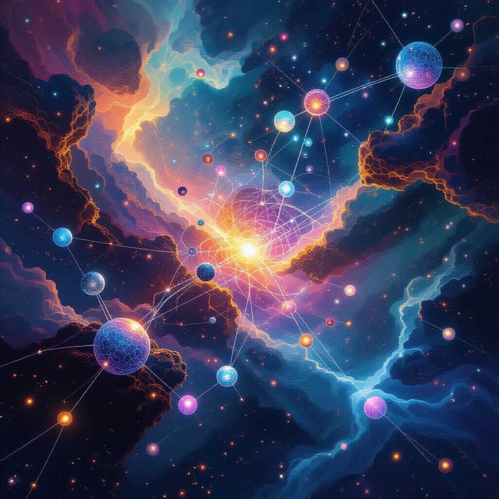 Cosmic Web of Interconnected Consciousnesses