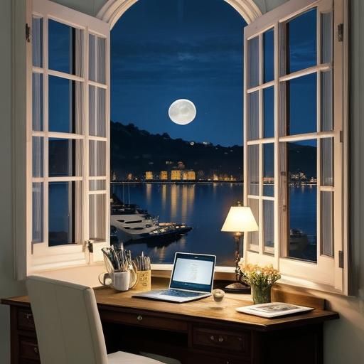 Relaxing Night at Home with Harbour View