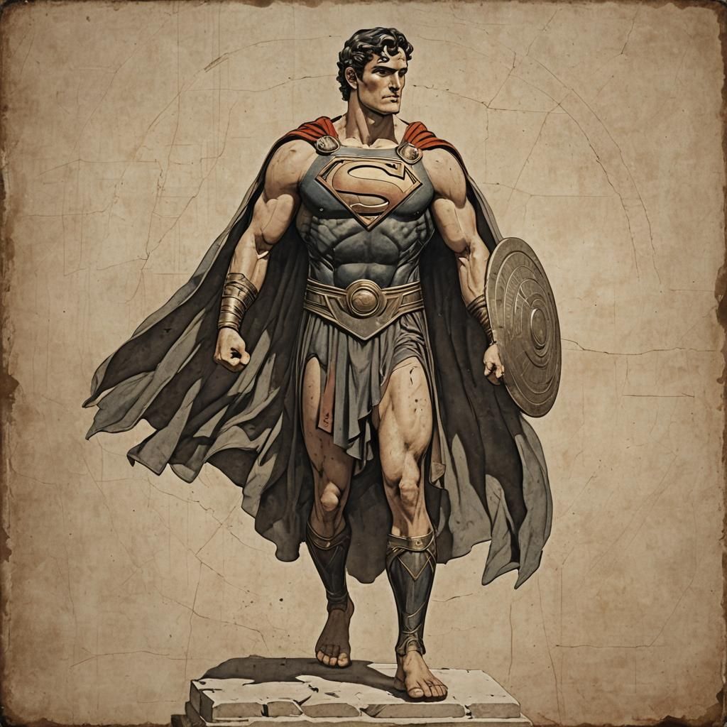 Ancient greek superman