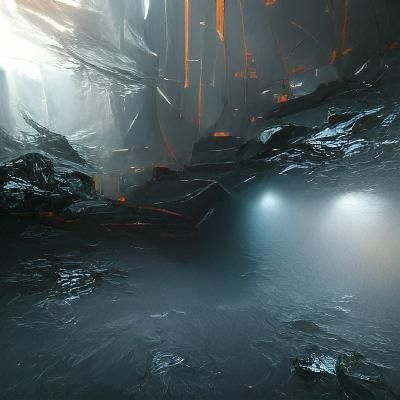 Monochromatic Black Image: Pure Darkness