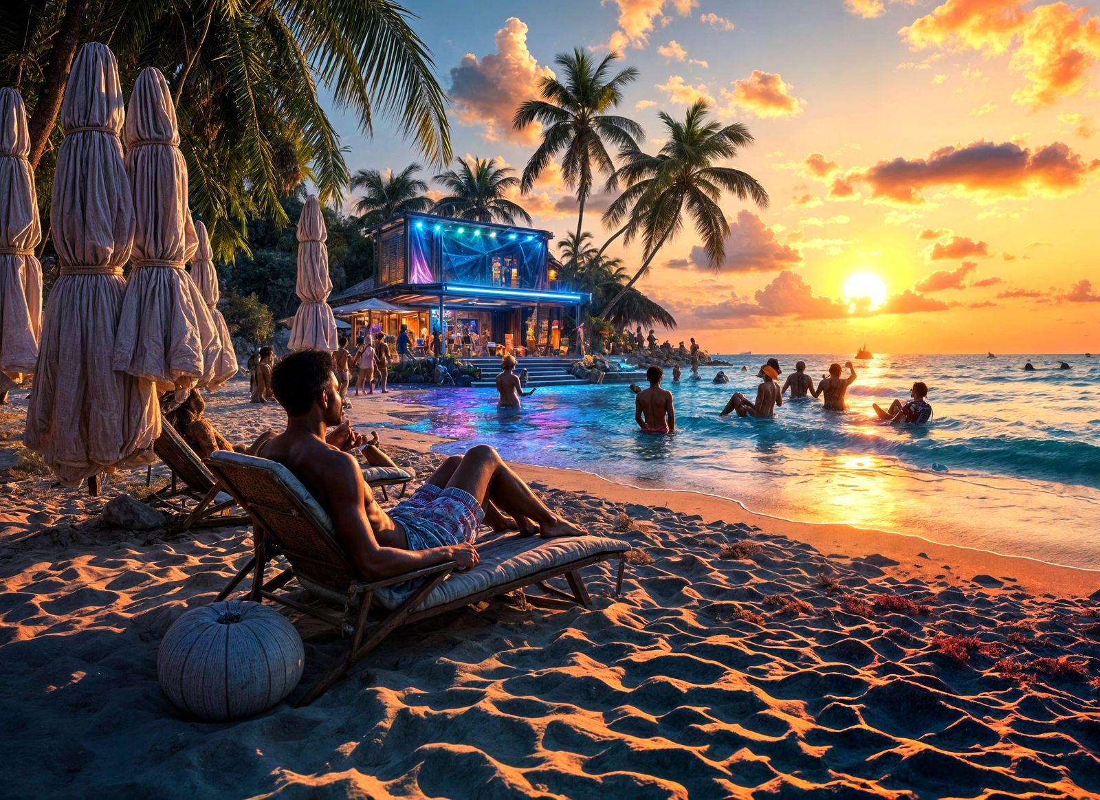 Summer Night by The Sea...