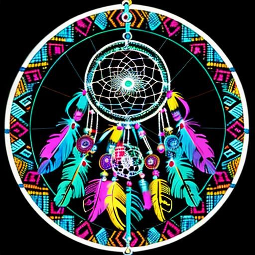 Emo Goth Dreamcatcher: A Maximalist Fusion