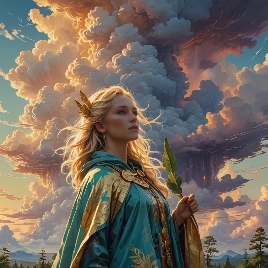 Goddess in a Heavenly Place: Fantasy Art