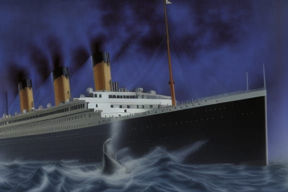 Titanic AI Image: A Digital Rendering