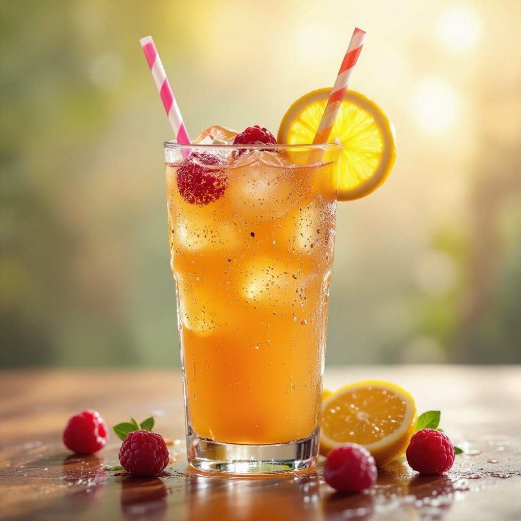 Refreshing Watermelon Juice with Pastel Colors