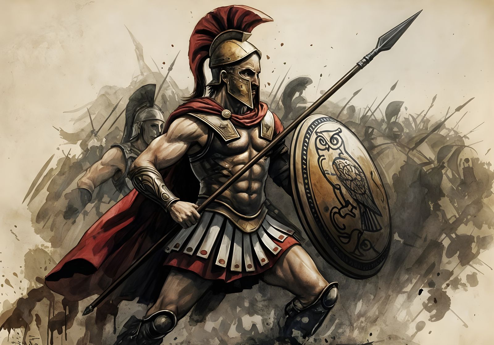 Ancient Warrior in Modern Armor