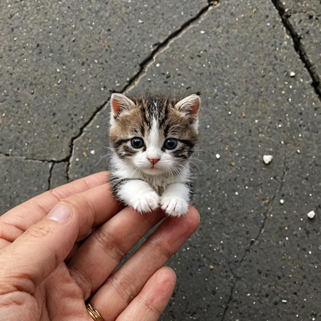 tiny cat