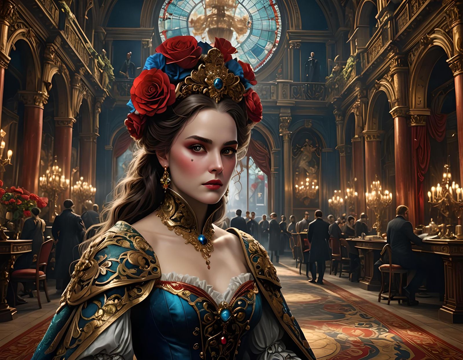 Phantom of the Opera: Hyperrealistic Artstation Concept
