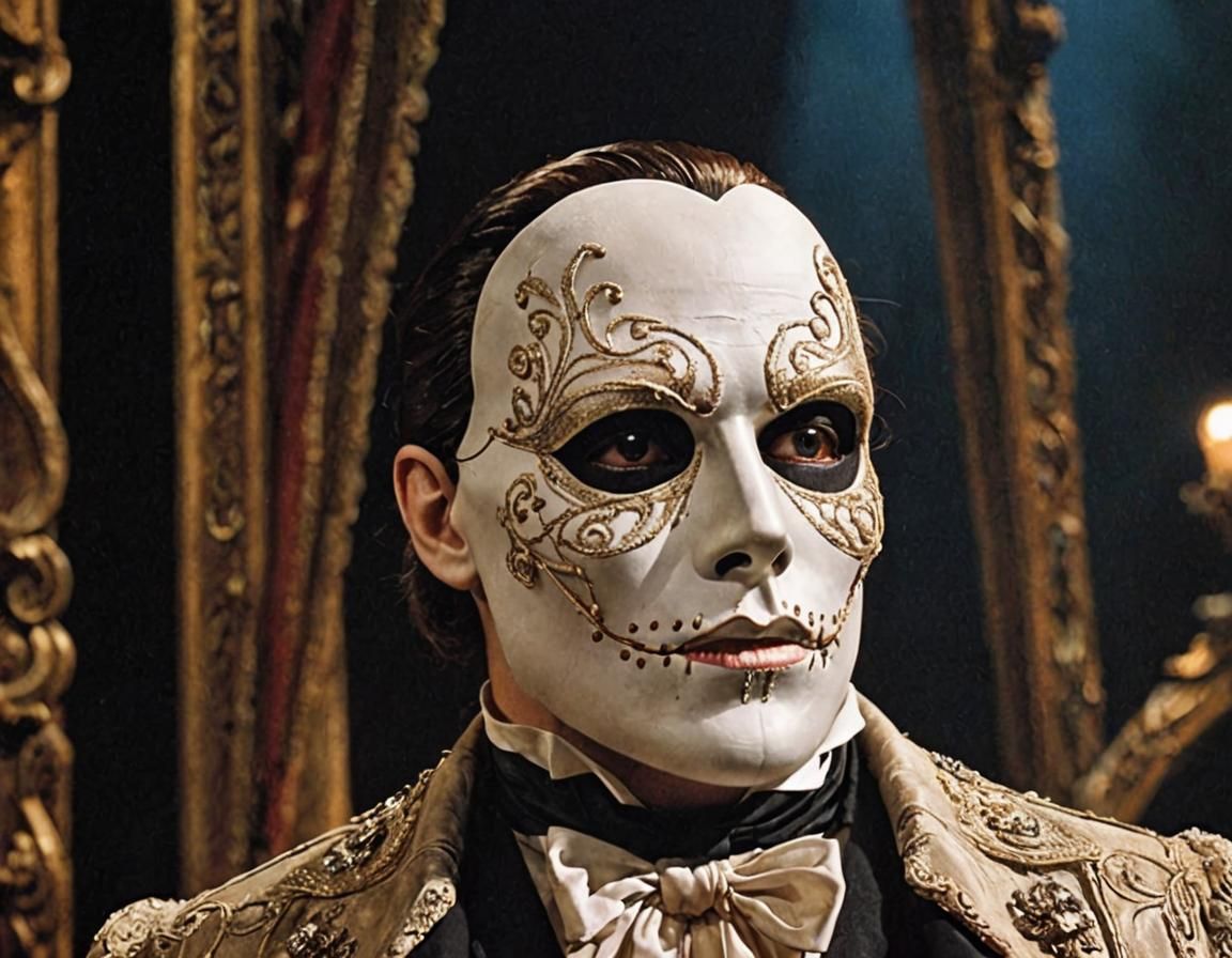 The Phantom of the Opera: A Dramatic Close-Up