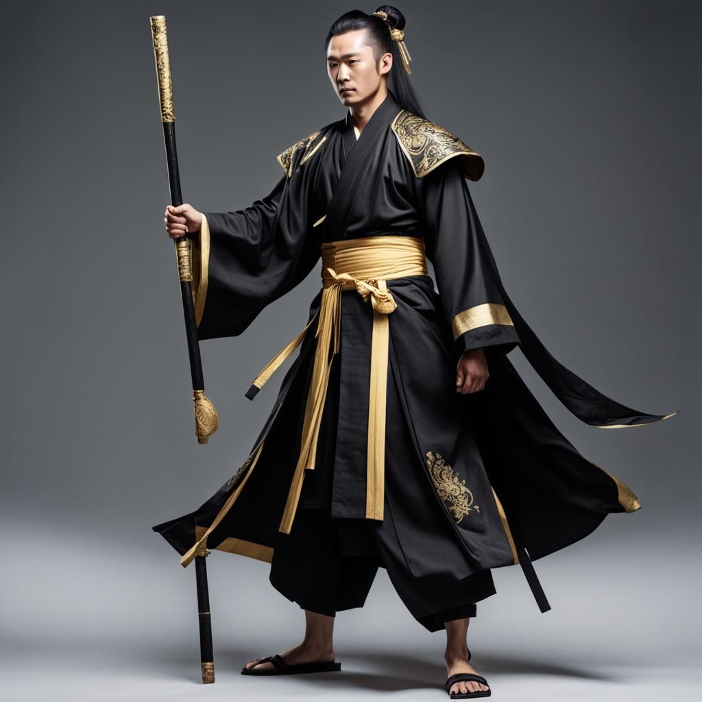 Wuxia Hero Black