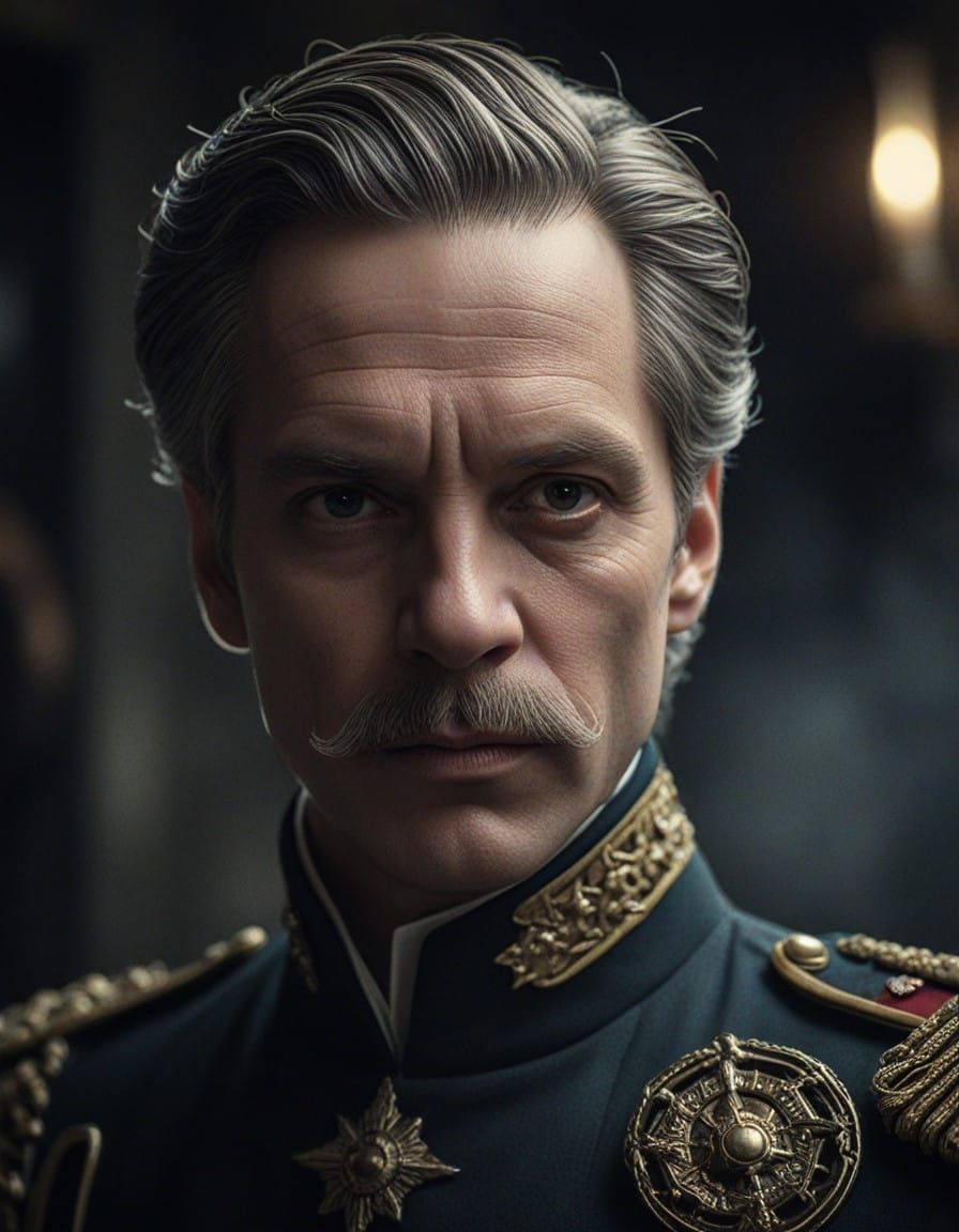Prince Vladislav in Cinematic Sci-Fi Portraiture