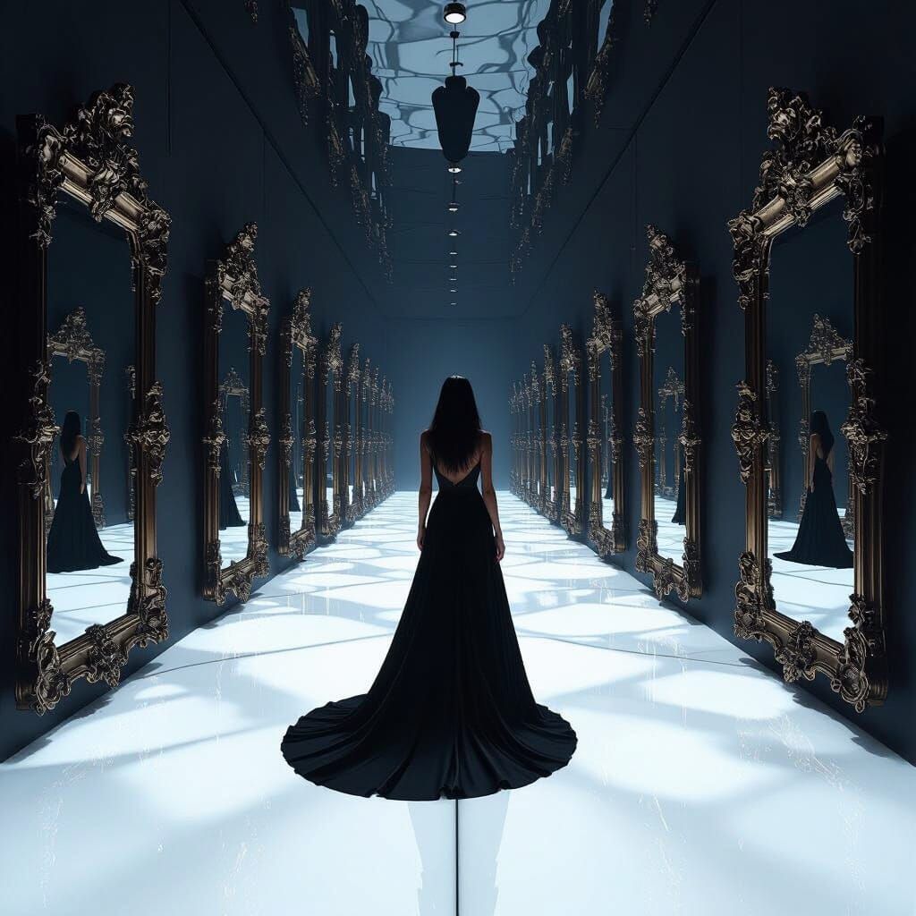 Mystical Mirror Room: Surreal Alternate Realities