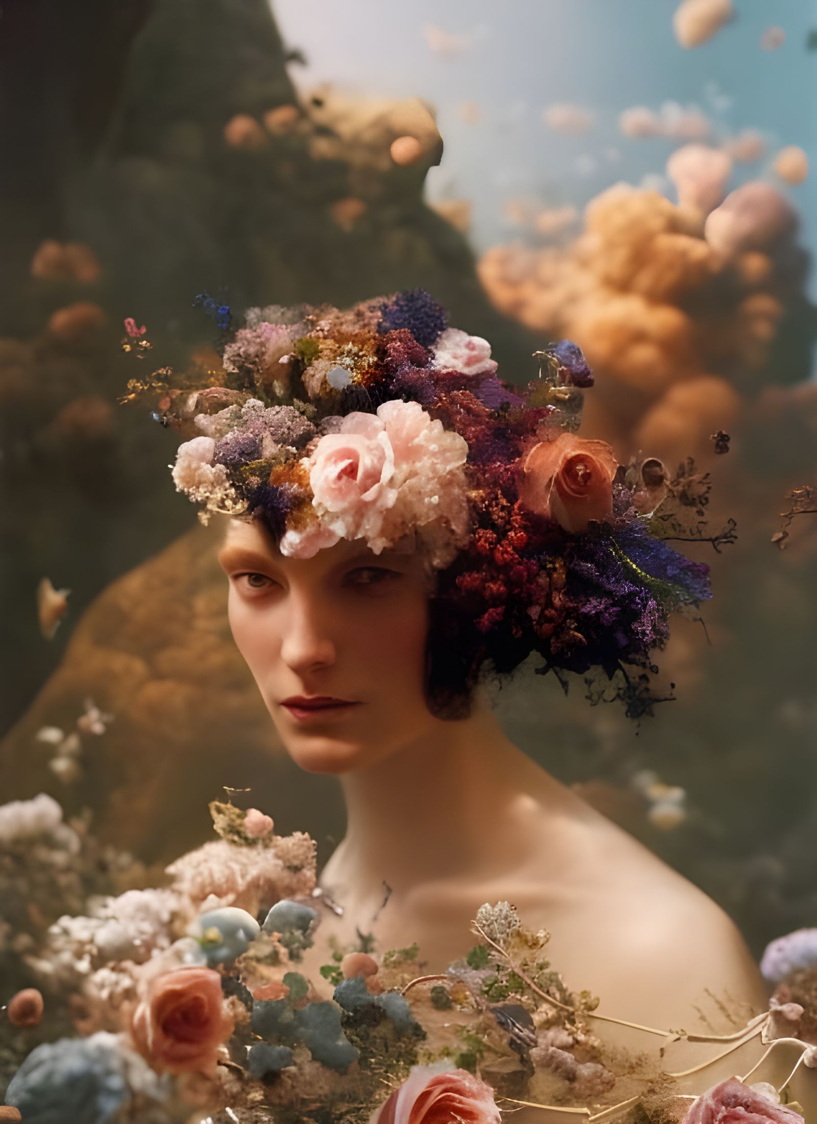 Ethereal Beauty in a Dreamlike Landscape