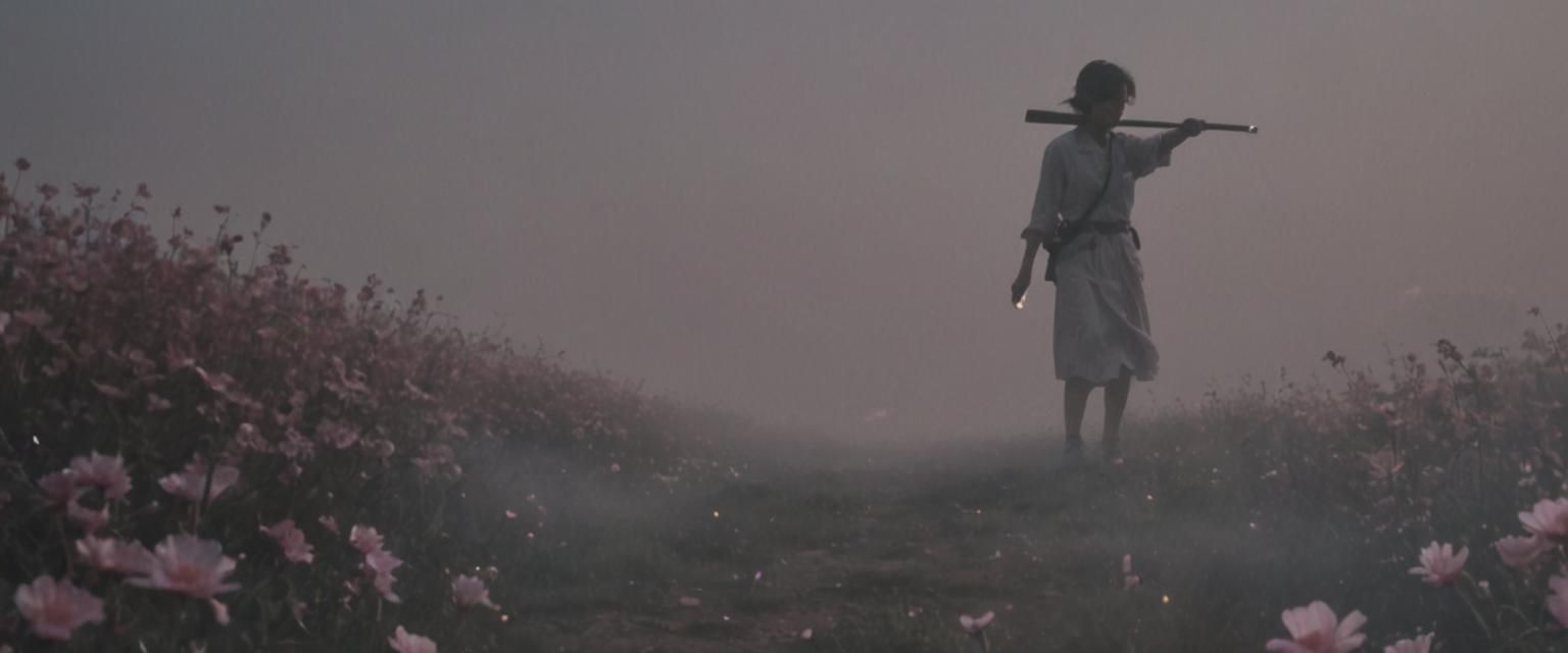 Hazy Pink Tones in Cinematic HDR