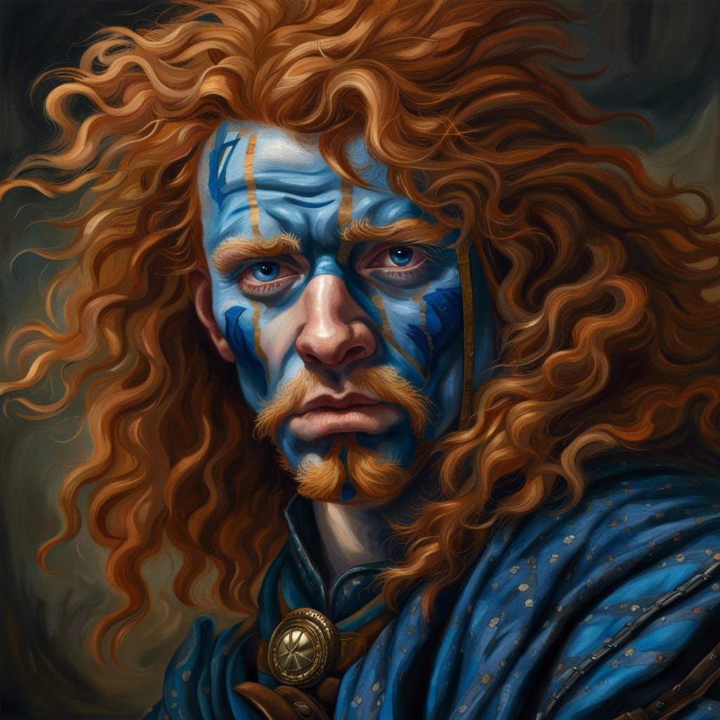 Scottish Clansman Portrait..