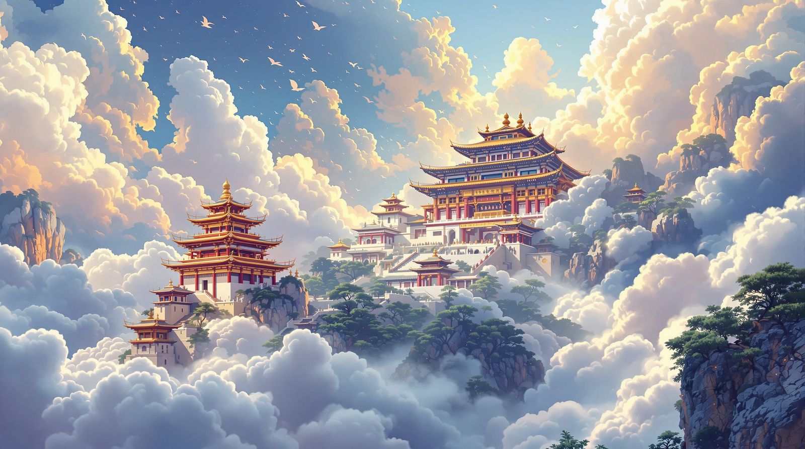 Taoist Monastery in Eternal Clouds