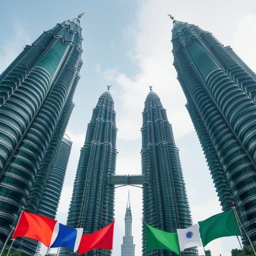 Malaysia Day Celebration at Petronas Towers