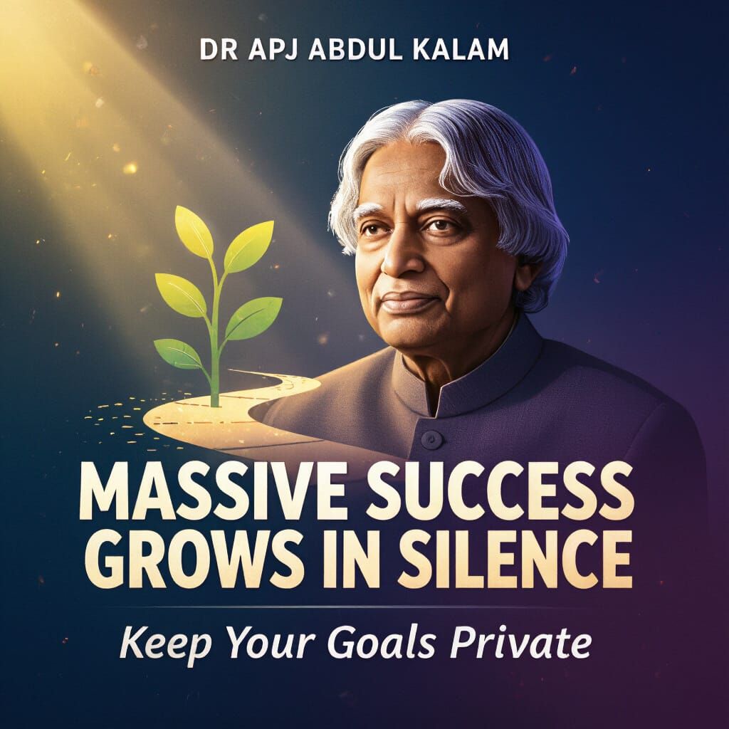 APJ Abdul Kalam: Success Grows in Silence Thumbnail