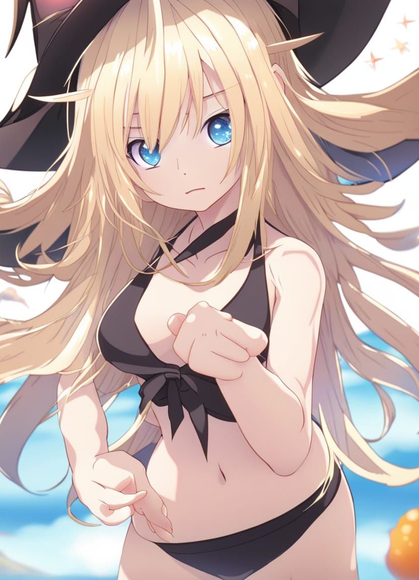 Anime Witch in Bikini, Manga Key Visual