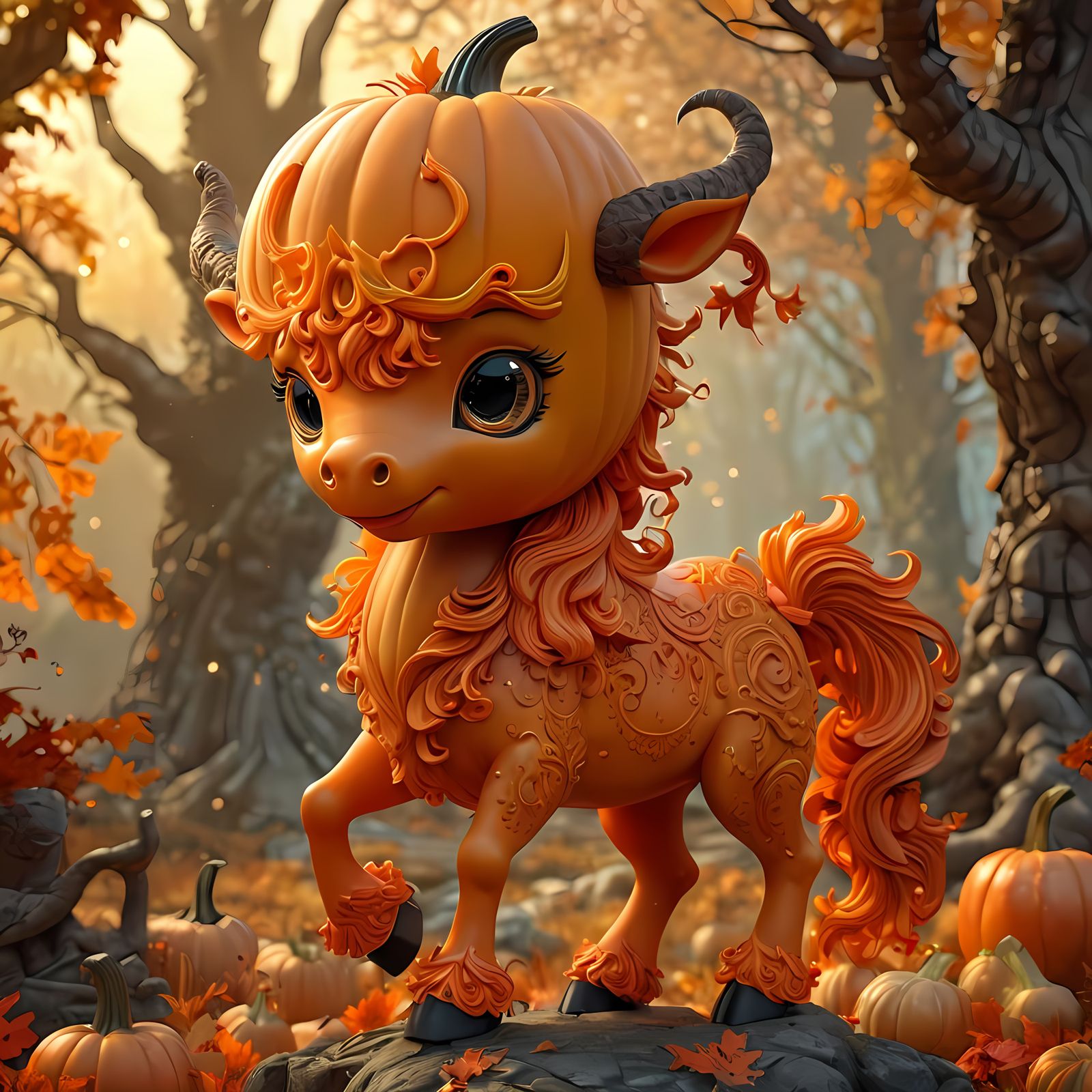 🆗🎁Pumpkin Centaur: new cartoon character