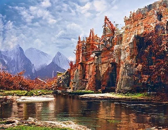 Detailed Matte Painting