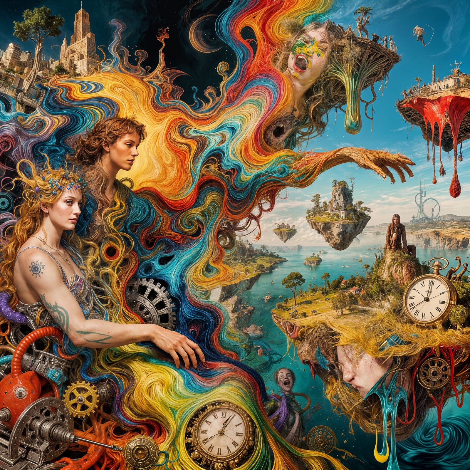 AI Generated Abstract Art