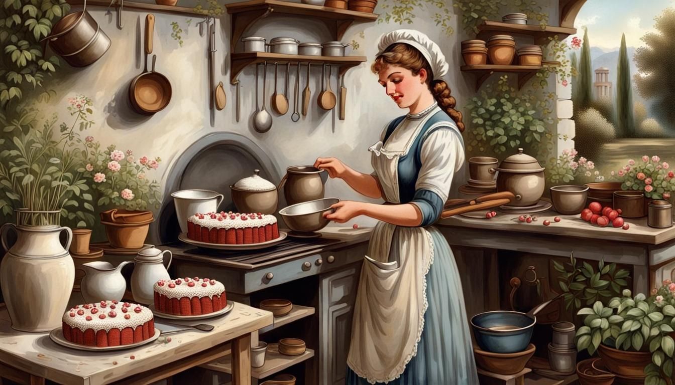 Sometimes peace is a piece of cake...