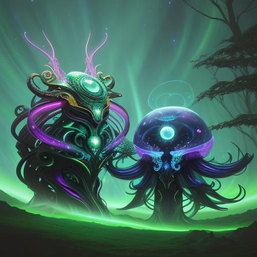 Cosmic Surrealism: Alien Fauna Communication