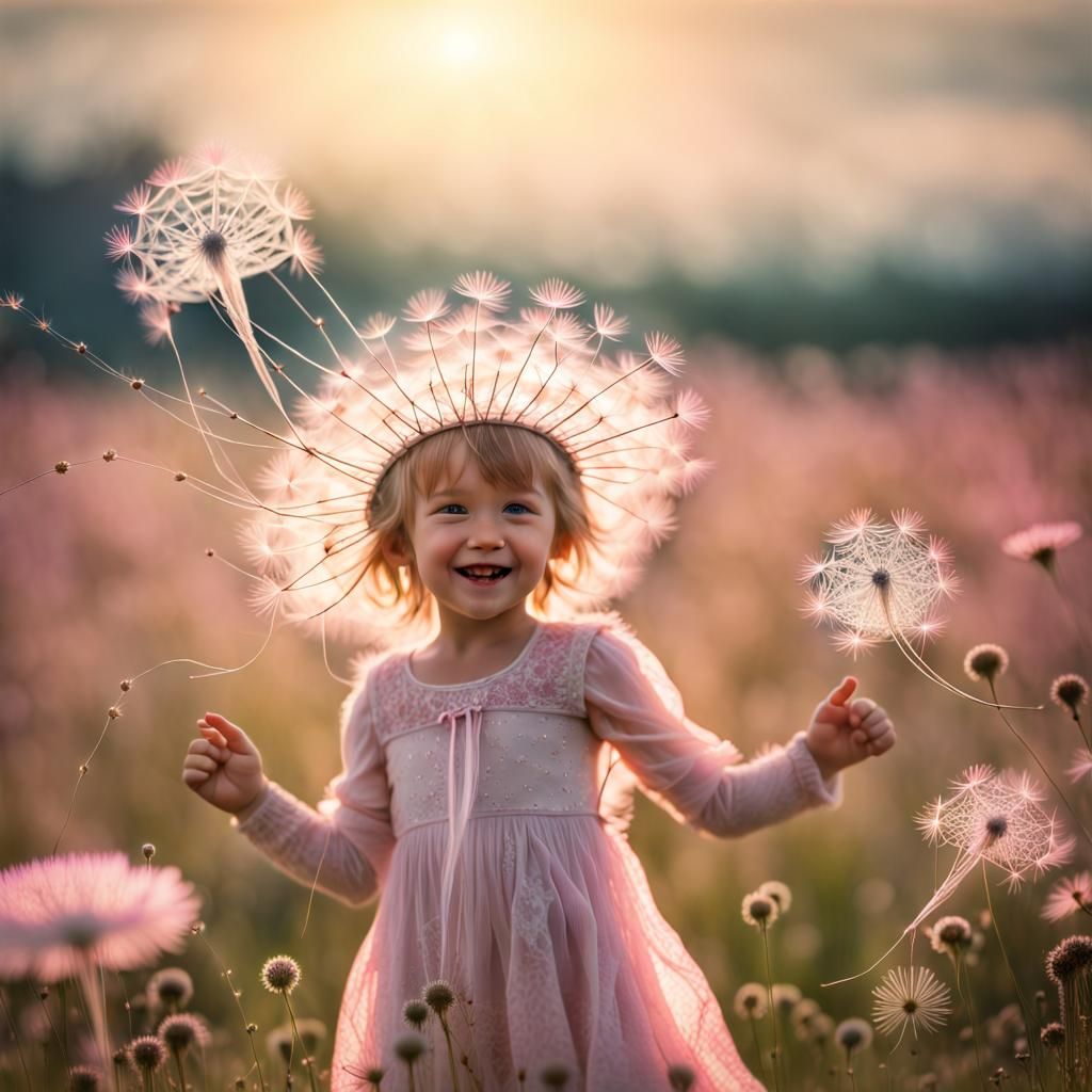 Ethereal Sprites Dancing with Jellyfish Kites