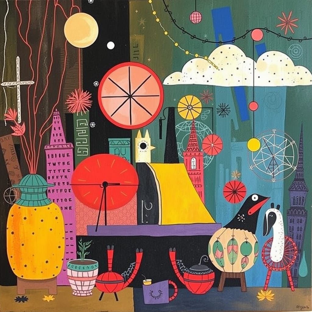 Eclectic Art: A Variety of Styles